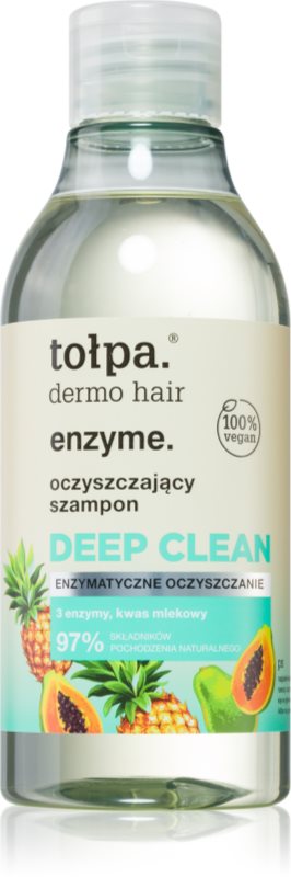Tołpa Dermo Hair Enzyme curatarea profunda a scalpului pentru păr 300 ml