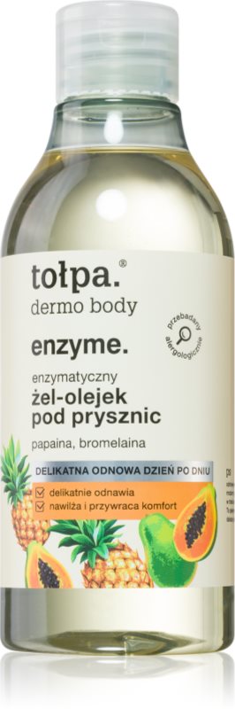 Tołpa Dermo Body Enzyme ulei de dus pentru regenerarea pielii 300 ml