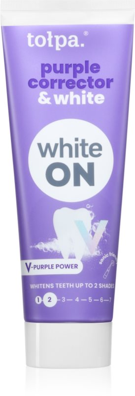 Tołpa On White Purple Corrector & White pasta de dinti pentru albire 75 ml