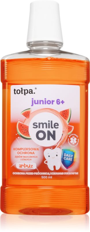 Tołpa On Smile Junior 6+ apă de gură pentru copii 500 ml