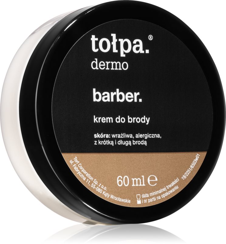 Tołpa Dermo Men Barber cremă emolientă pentru barbă 60 ml