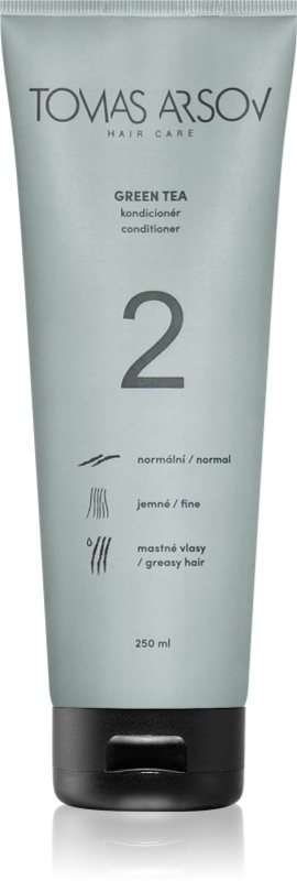 Tomas Arsov Green Tea Rinse Off Conditioner Balsam pentru par normal. pentru varfuri despicate 250 ml