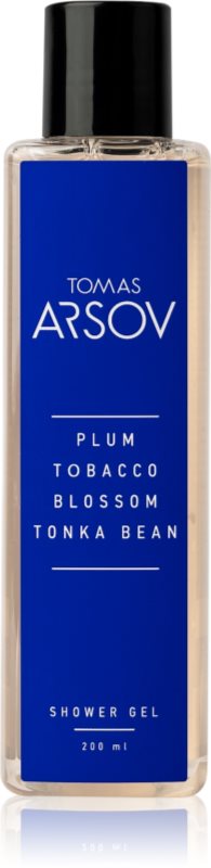Tomas Arsov Plum Tobacco Blossom Tonka Bean gel parfumat pentru duș 200 ml