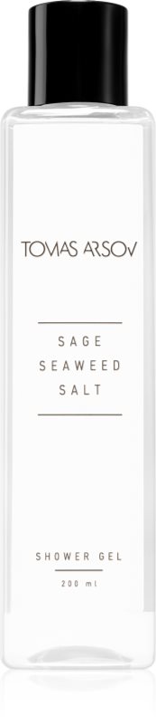 Tomas Arsov Sage Seaweed Salt gel parfumat pentru duș unisex 200 ml