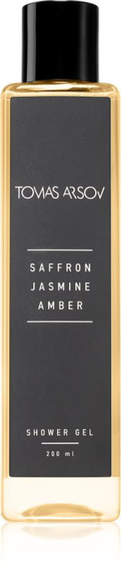 Tomas Arsov Saffron Jasmine Amber gel parfumat pentru duș unisex 200 ml