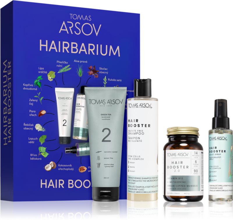 Tomas Arsov Hair Booster Hairbarium set cadou