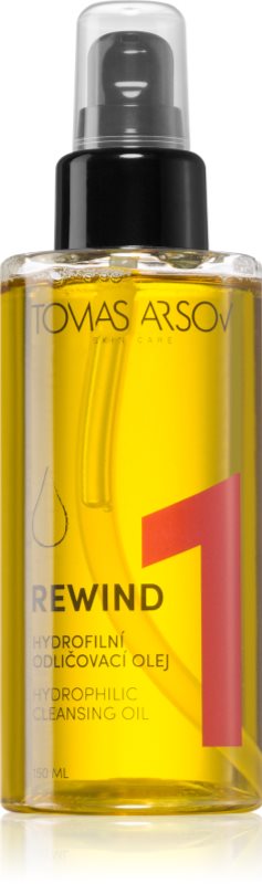 Tomas Arsov Skin REWIND Hydrofilní čistící olej ulei de curatare 150 ml