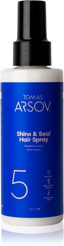 Tomas Arsov SHINE & SEAL spray pentru păr pentru un par stralucitor si catifelat 150 ml