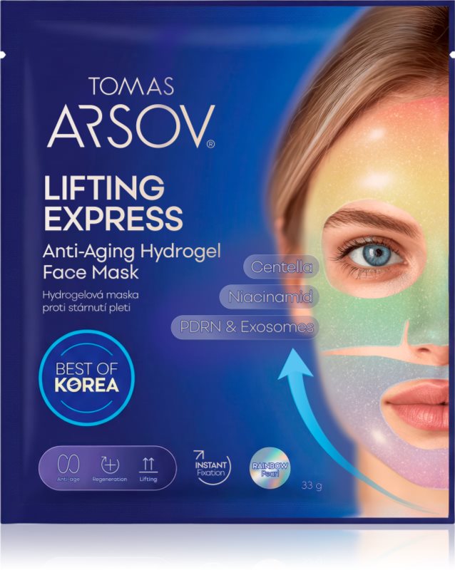 Tomas Arsov Lifting Express Anti-Aging Hydrogel Mask mască hidrogel împotriva îmbătrânirii pielii 1 buc