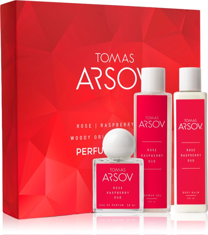 Tomas Arsov Rose Raspberry Oud set cadou unisex unisex
