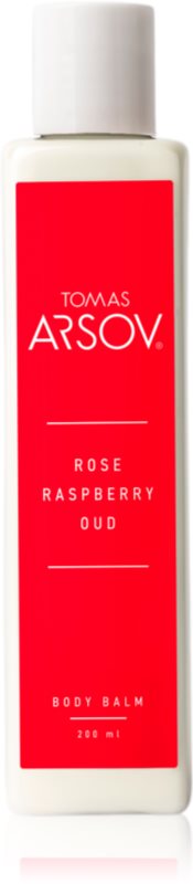 Tomas Arsov Rose Raspberry Oud Body Balm lapte de corp 200 ml