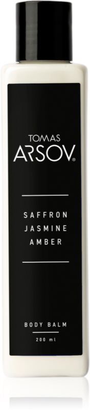 Tomas Arsov Saffron Jasmine Amber Body Balm lapte de corp 200 ml