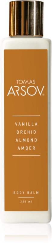Tomas Arsov Vanilla Almond Milk Amber Body balm loțiune parfumată pentru corp 200 ml