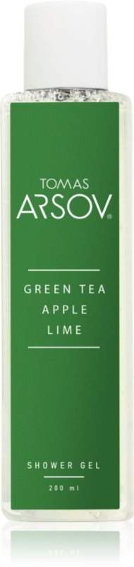 Tomas Arsov Green Tea Apple Lime Shower Gel gel parfumat pentru duș 200 ml