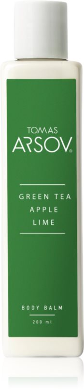 Tomas Arsov Green Tea Apple Lime Body Balm balsam de corp parfumat cu efect de hidratare 200 ml