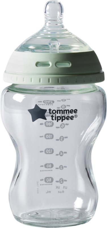 Tommee Tippee Closer To Nature Glass biberon auto-sterilizant Glass 0m+ 1 buc