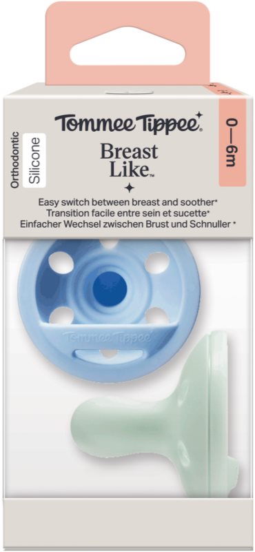 Tommee Tippee Breast-like 0-6 m suzetă