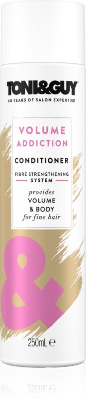 TONI&GUY Volume Addiction balsam pentru par fin 250 ml