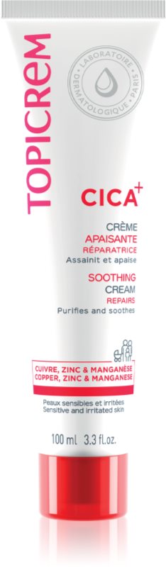 Topicrem CICA Soothing Cream crema reparatorie 100 ml