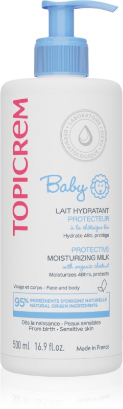 Topicrem BABY My 1st Ultra-Moisturizing Milk loțiune hidratantă pentru corp și față pentru piele uscata si sensibila