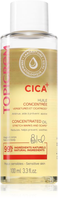 Topicrem CICA Concentrated Oil ulei pentru cicatrici și vergeturi 100 ml