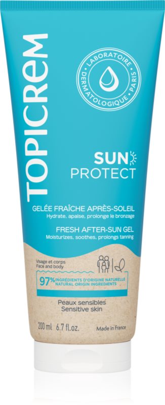 Topicrem Sun Protect Fresh After-Sun Gel gel racoritor dupa expunerea la soare 200 ml