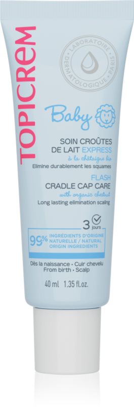 Topicrem BABY Cradle Cap Care gel crusta de lapte pentru nou-nascuti si copii 40 ml