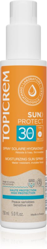 Topicrem Sun Protect Moisturizing Sun Spray spray de protecție cu efect de hidratare SPF 30 150 ml