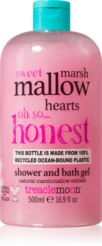 Treaclemoon Marshmallow Hearts gel de dus si baie 500 ml