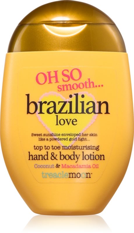 Treaclemoon Brazilian Love Hand & Body Lotion cremă de mâini și corp 75 ml