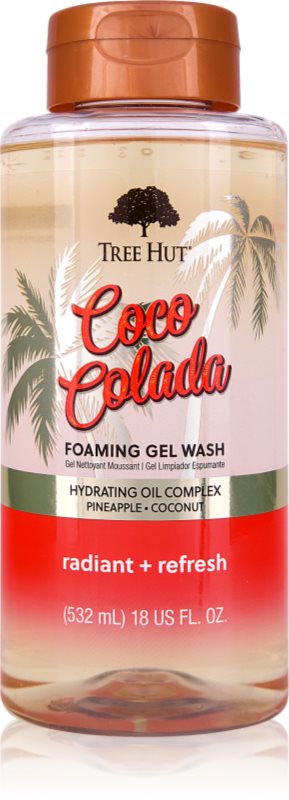 Tree Hut Coco Colada Foaming Gel Wash gel de dus spumant 532 ml