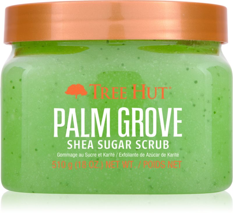 Tree Hut Shea Sugar Scrub Palm Grove exfoliant de corp cu zahăr 510 g