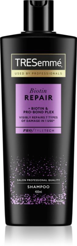 TRESemmé Biotin Repair șampon fortifiant pentru păr deteriorat 400 ml