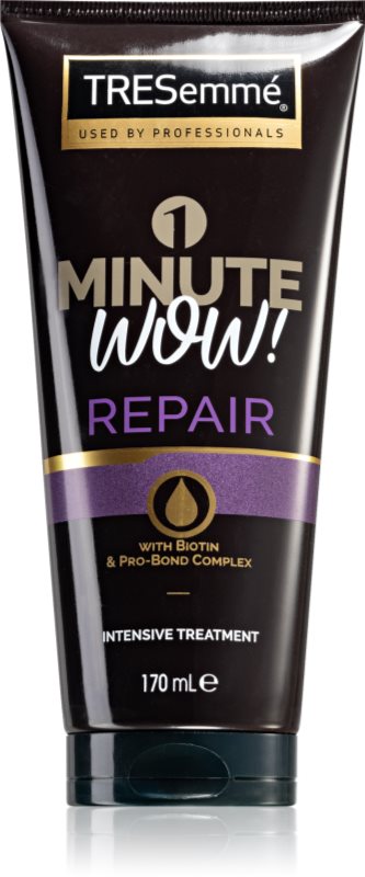 TRESemmé 1 MINUTE WOW masca pentru regenerare pentru par deteriorat 170 ml