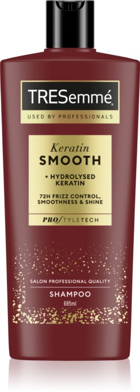 TRESemmé Keratin Smooth sampon cu keratină și ulei de maroule