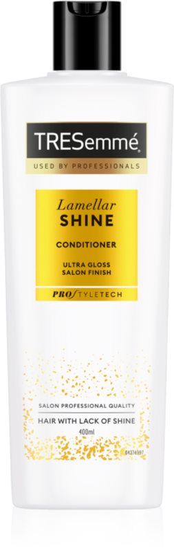 TRESemmé Lamellar Shine balsam pentru păr ușor de pieptănat cu efect iluminator 400 ml