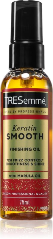 TRESemmé Keratin Smooth Finishing Oil ulei intens hrănitor pentru păr 75 ml