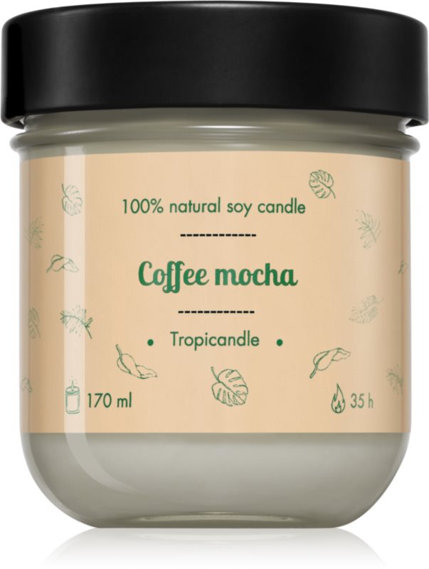Tropicandle Coffee Mocha lumânare parfumată 170 ml