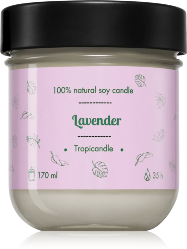 Tropicandle Lavender lumânare parfumată 170 ml