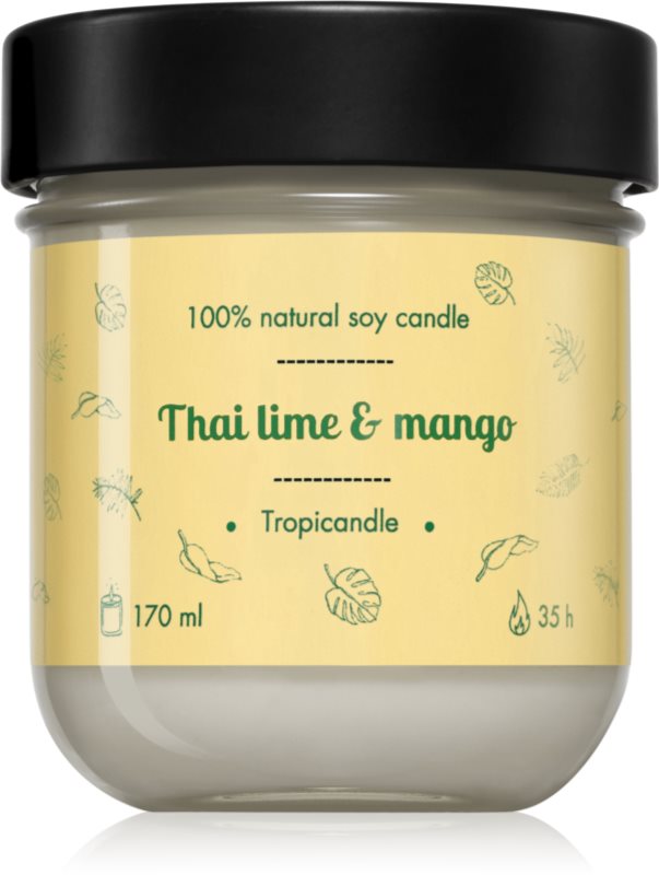 Tropicandle Thai Lime & Mango lumânare parfumată 170 ml