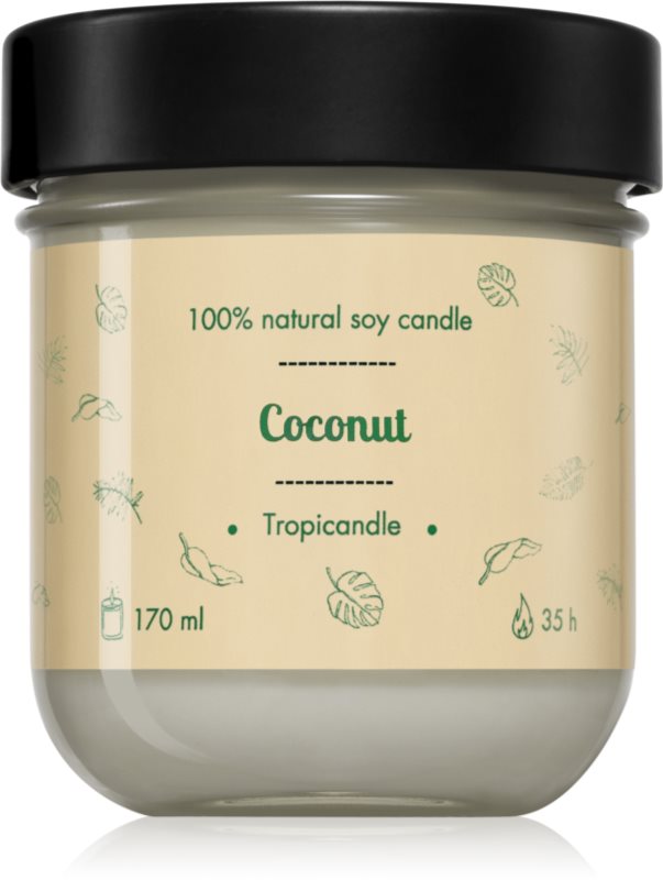 Tropicandle Coconut lumânare parfumată 170 ml