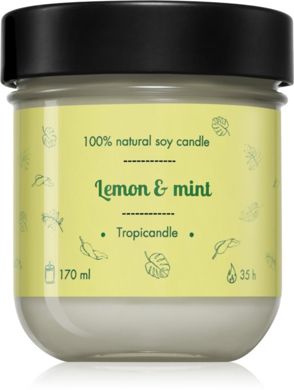 Tropicandle Lemon & Mint lumânare parfumată 170 ml