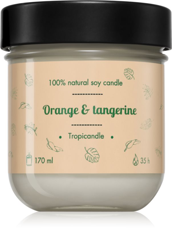 Tropicandle Orange & Tangerine lumânare parfumată 170 ml