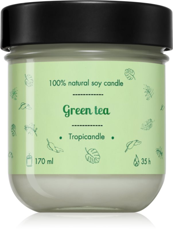 Tropicandle Green Tea lumânare parfumată 170 ml