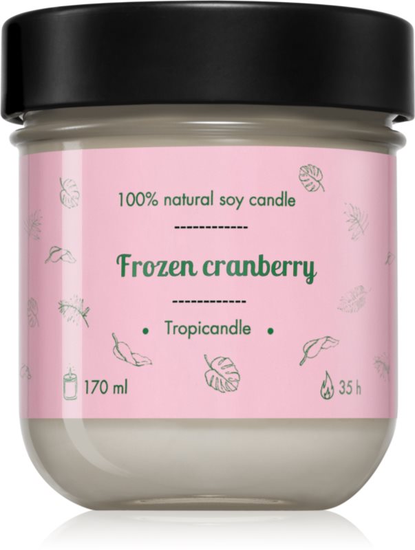 Tropicandle Frozen Cranberry lumânare parfumată 170 ml