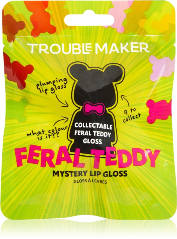 Trouble Maker Feral Teddy Mystery Plumping Lip Gloss lip gloss cu efect de crestere 1.1 ml