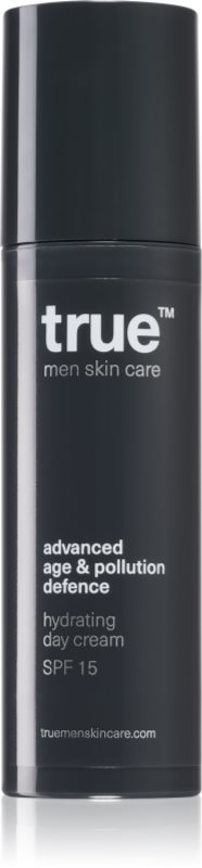 true men skin care Hydrating day cream crema de zi hidratanta SPF 15 50 ml