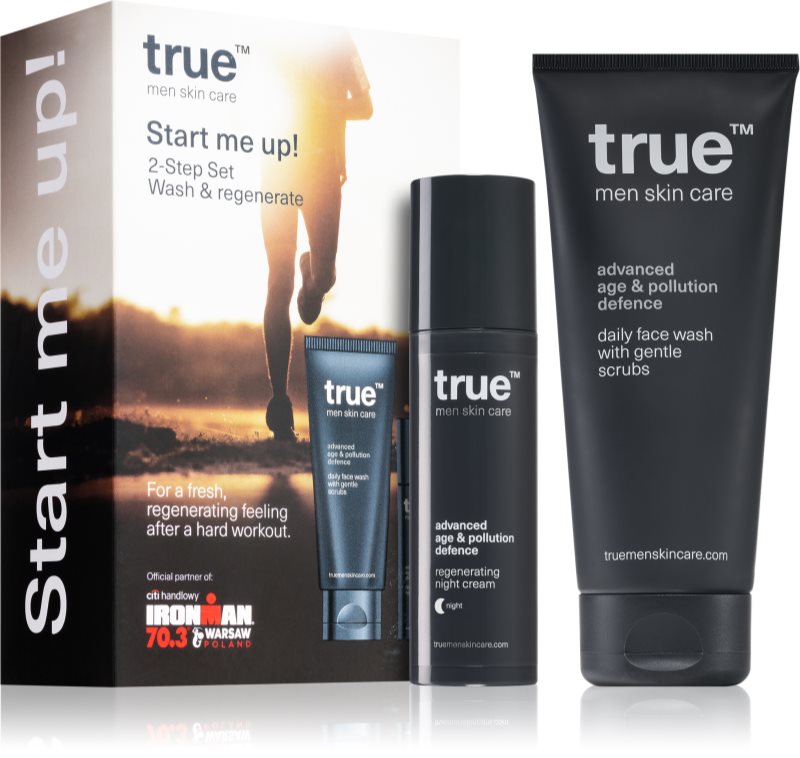 true men skin care Start Me Up! set pentru îngrijirea pielii pentru barbati