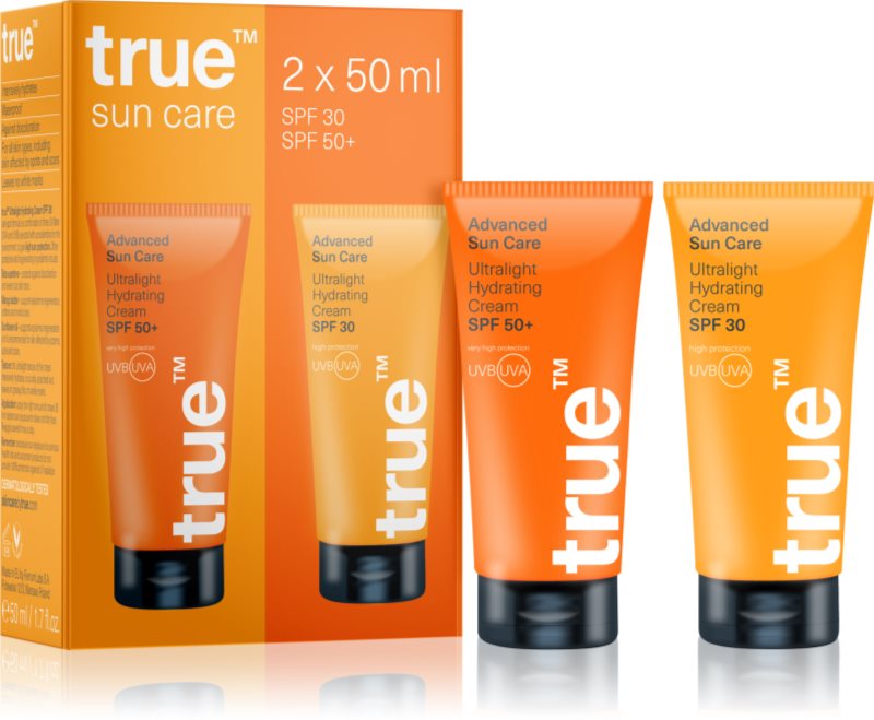 true men skin care Sun Care Set of Two Cream set cadou