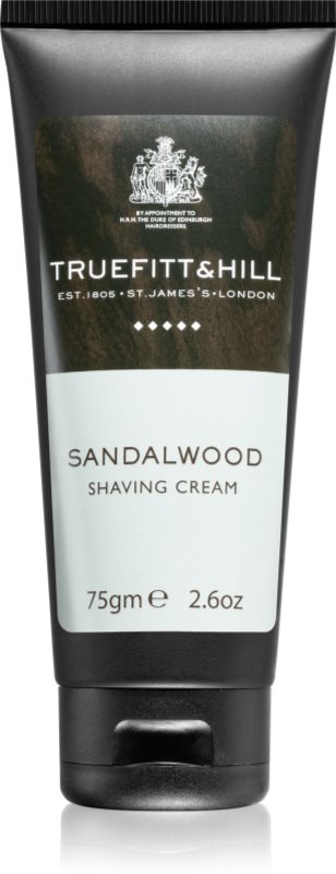 Truefitt & Hill Sandalwood cremă de ras în tub pentru bărbați 75 g